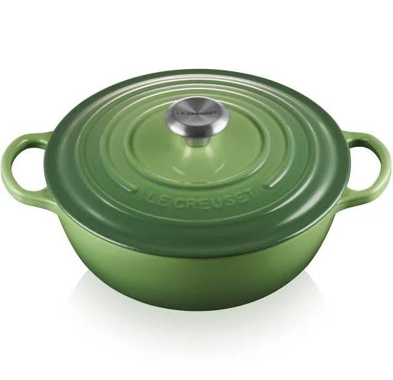 Le Creuset Signature Cast Iron Marmite 26cm Bamboo Green