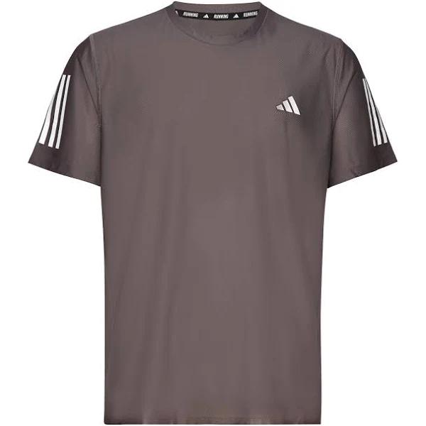 Adidas Mens AEROREADY Own The Run Tee Grey XS