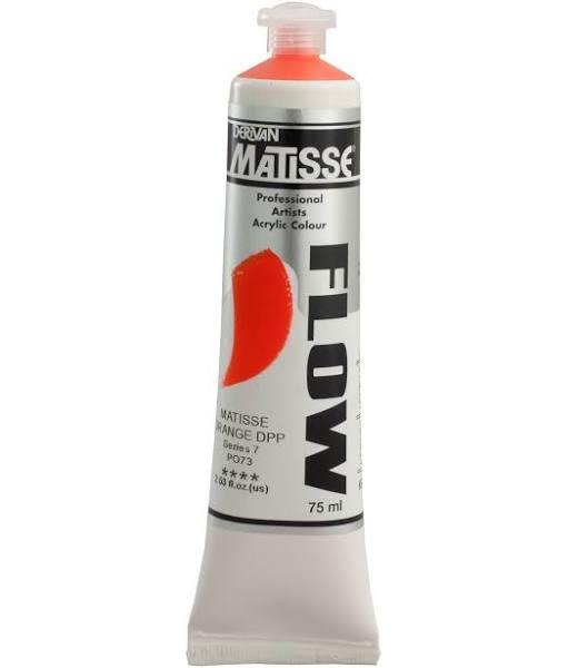 Matisse Flow Acrylic 75ml S7 - Matisse Orange Deep