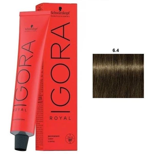 Schwarzkopf 6-4 Igora Royal 60 mL, 6-4 Dark Blonde Beige