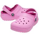 Crocs Kids Black Classic Lined Clogs