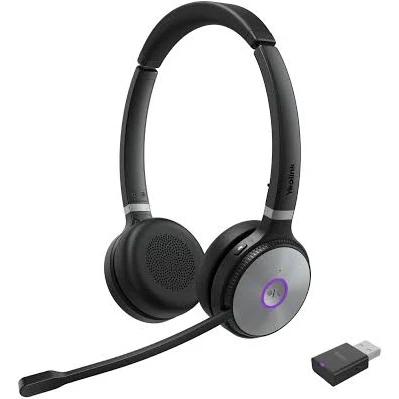 Yealink WH62 Microsoft Teams DECT Stereo Wireless Portable Headset, Yealink Acoustic Shield TECHNOLOGY, WDD60 DECT Dongle, USB Charging Cable, Carry P