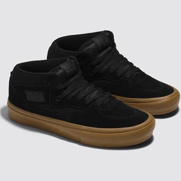 Vans Skate Half Cab Shoes Black/Gum B5.5 / W7