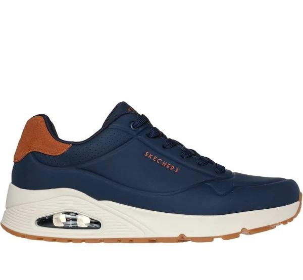 Skechers Uno - Suited On Air Navy Size 9 Male US | AfterPay Available