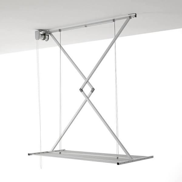 Foxydry Mini, Ceiling Mounted Clothes Drying Rack, Pulley Clothesline, Vertical Folding Laundry Drying Rack (150)