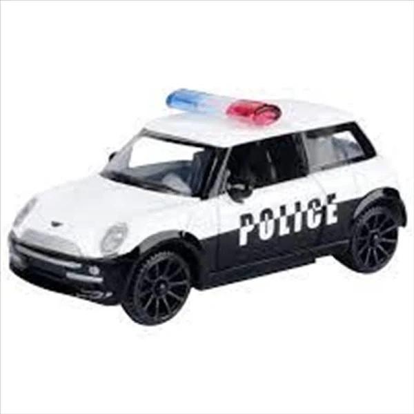 Motormax - 1/43 Mini Cooper Police Series - Mx79488