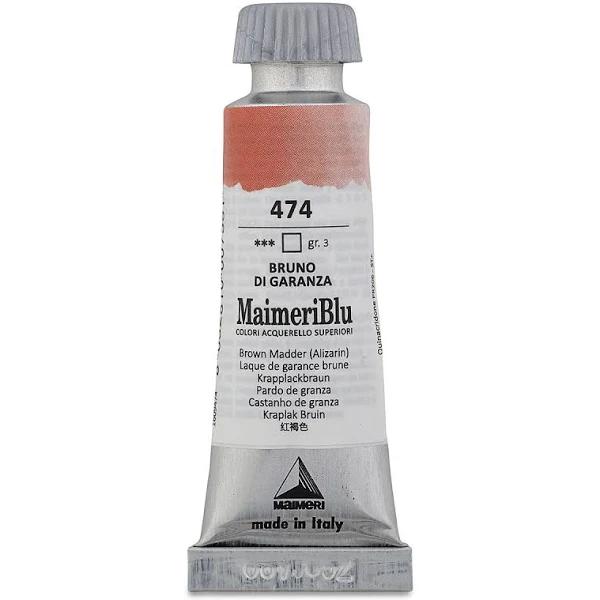 Maimeri Blu W/C 12ml 474 Brown Madder (Alizarin)