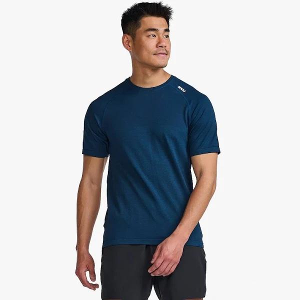 2XU - Motion Tech Tee Moonlight/Midnight / S