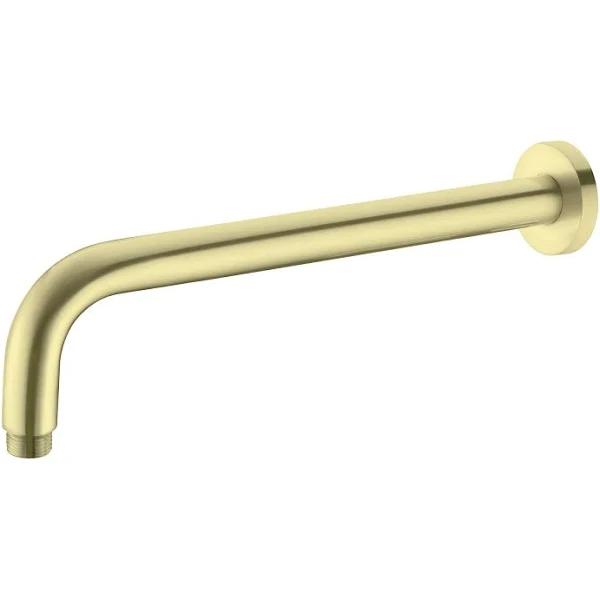 Nero Round Shower Arm Brushed Gold