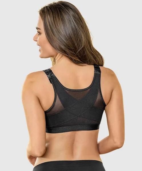 Leonisa Multi/Functional Posture Corrector Wireless Front Open Bra