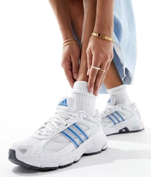 Adidas Originals Response Cl Trainers in White and Blue