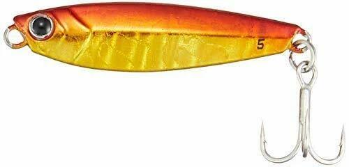 Majorcraft Jigpara Micro 10g Jig Lure, Red Gold