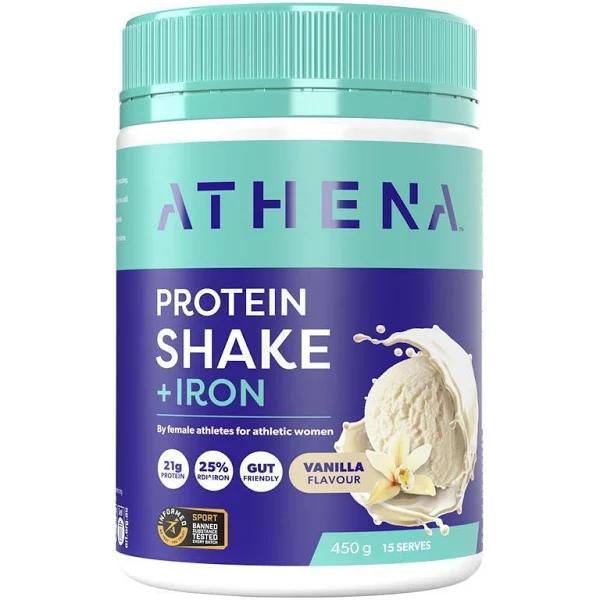 Athena Protein + Iron Vanilla 450g