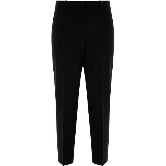 Theory Womens Suit Trousers Treeca 2 Solid Black US 2 K0601214