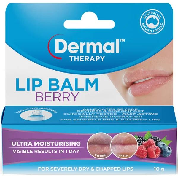 Dermal Therapy Lip Balm Berry 10 G