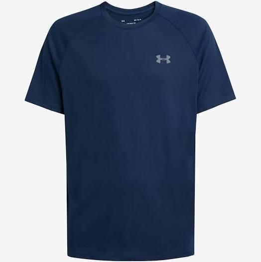 Under Armour Tech T-Shirt - Blue - Mens - XS