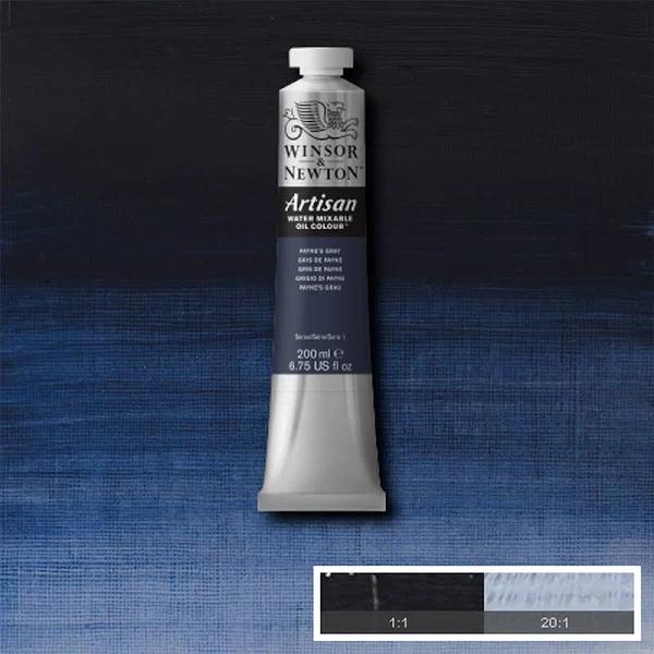 Winsor and Newton Artisan Water Mixable Oil 200ml S1 Paynes Grey