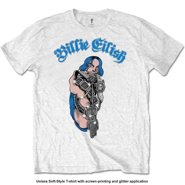 Billie Eilish - Bling White - T-Shirt