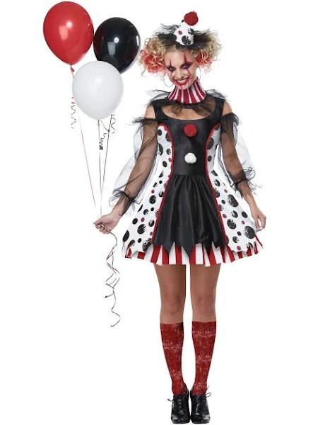 Twisted Clown Womens Costume / Large