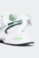 New Balance 530 Shoes White Green - 44.5