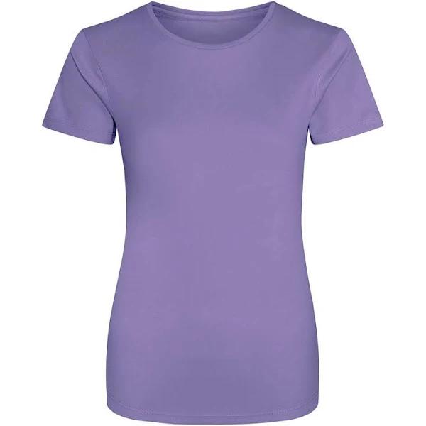 Awdis Just Cool Womens/Ladies Sports Plain T-Shirt Digital Lavender XL