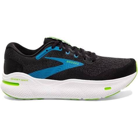 Brooks Ghost Max Men's Black/Atomic Blue/Jasmine