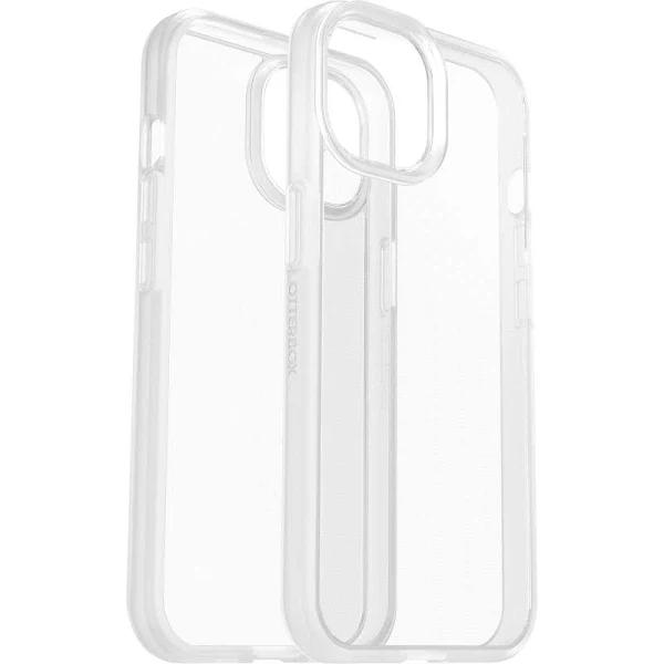 OtterBox Sleek Series Case for iPhone 15, Shockproof, Drop Proof, Ultra-Slim, Protective Thin Case, Tested to Military Standard, Clear, No Retail