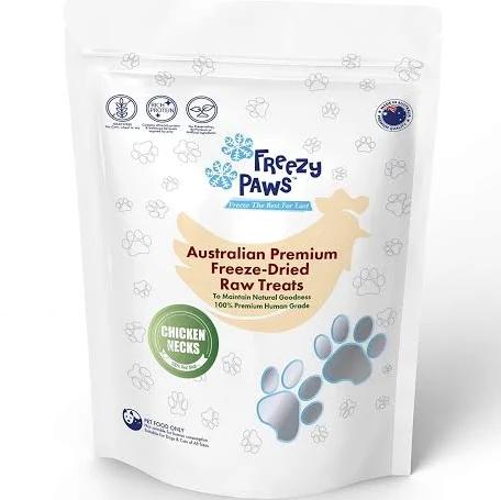 Freezy Paws Freeze Dried Chicken Neck Raw