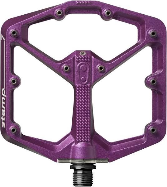 Crank Brothers Stamp 7 Pedals - Purple - Large