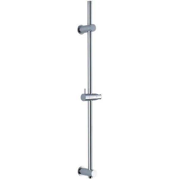 Vale Round Shower Rail With Inlet