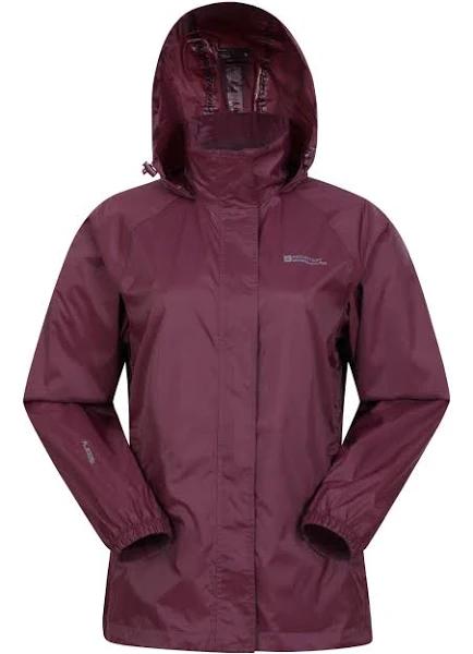 Mountain Warehouse Pakka Womens Waterproof Jacket - Purple | Size 4