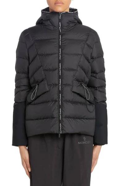 Moncler Sittang Hooded Down Puffer Jacket Black