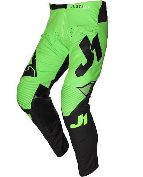 Just1 J-Flex Aria Black/Fluro Green Pants - 32