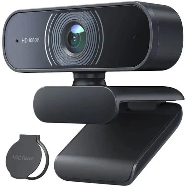 Victure SC30 1080P Webcam Dual Built-in Microphones Full HD Video Came