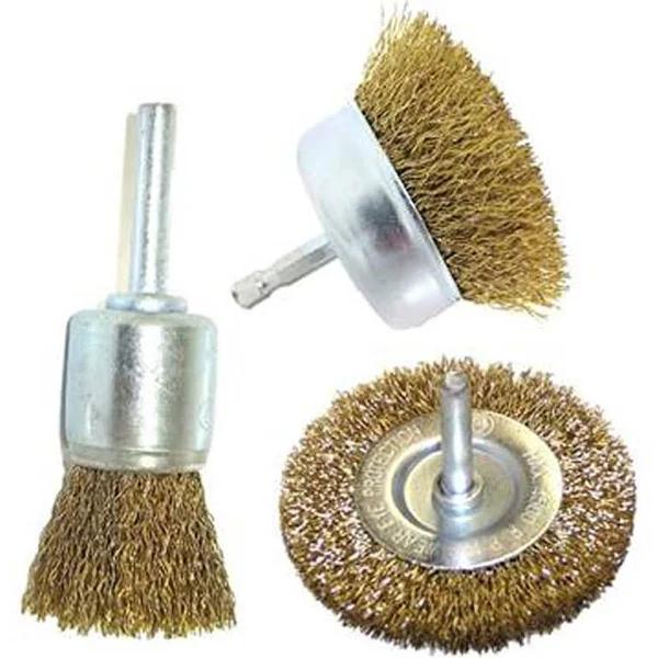 Josco Wire Brush Kit 3 Piece BRUKIT3