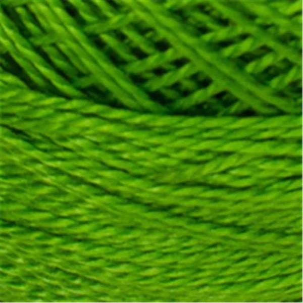 DMC Pearl Cotton Ball Size 8 87yd Medium Parrot Green