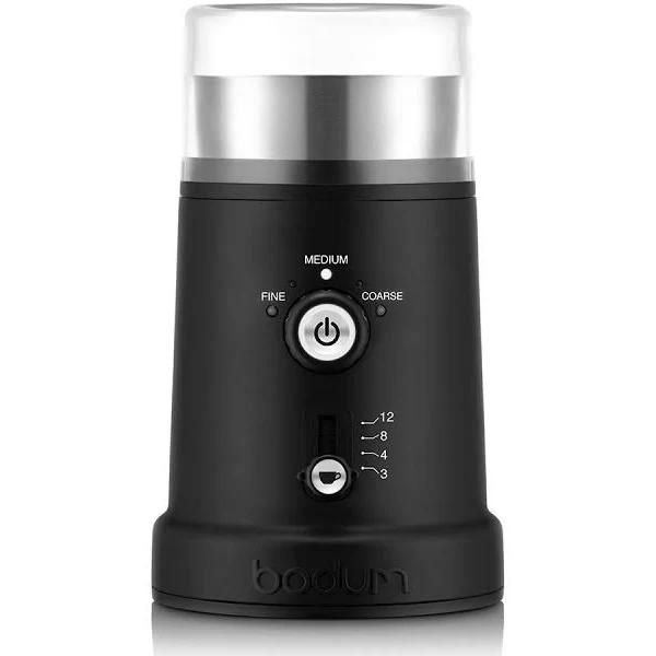 Bodum Bistro Electric Coffee Blade Grinder Black