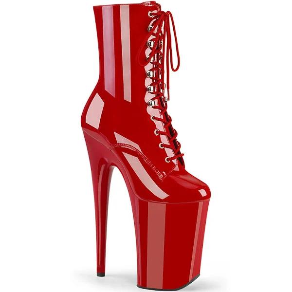 Pleaser INFINITY-1020 Red Patent/Red Size 11