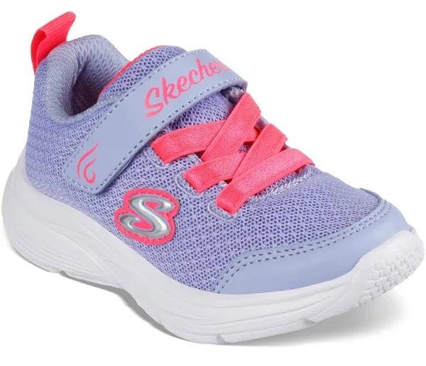 Skechers Toddler Girls' Wavy Lites: Blissfully Free Sneakers - Periwinkle US Size 7 - AfterPay & zipPay Available