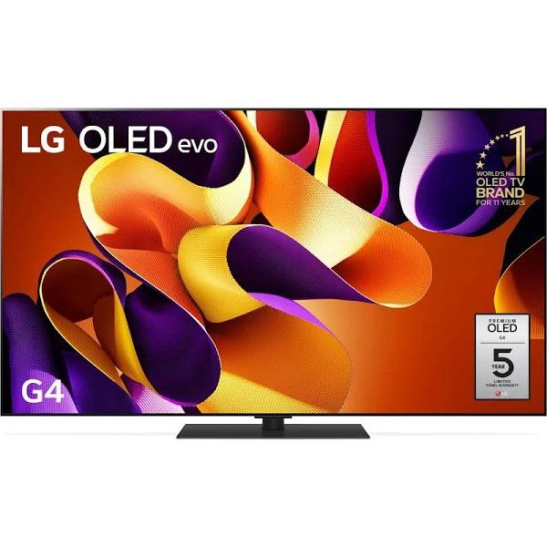 LG 65" Oled Evo G4 4K UHD Smart TV (2024)