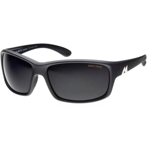 Mako Edge 9604 M01 G0HR Matte Black / Grey Polarised Lenses