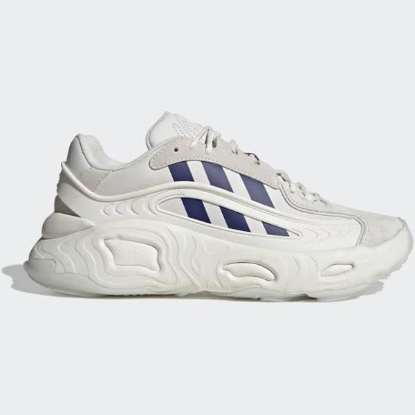 Adidas Originals 'Preppy Varsity' Oznova Sneakers in Off White and Navy Stripes