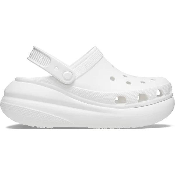 Crocs White Crush Clogs