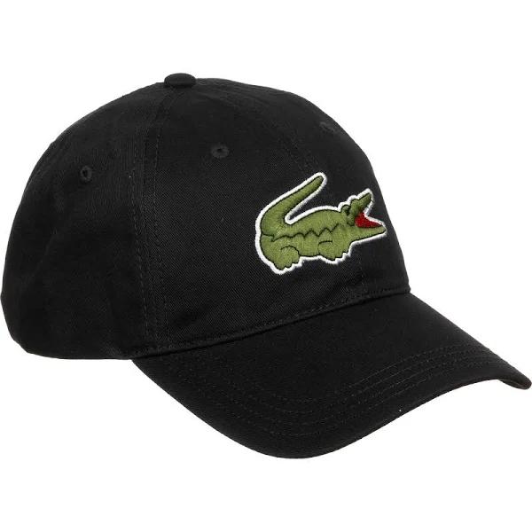 Lacoste Crocodile Cap Black