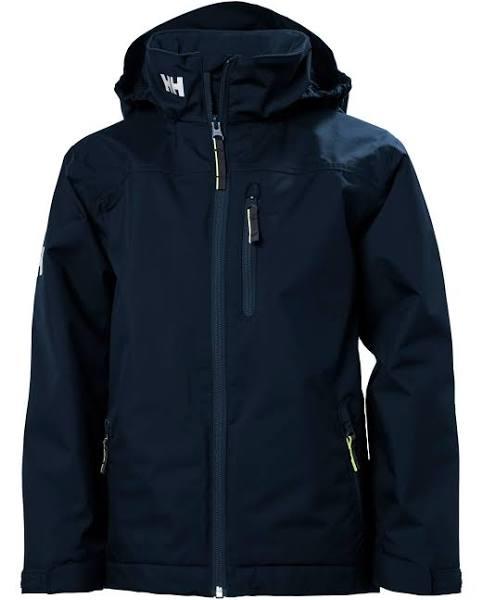 Helly Hansen Unisex Jr Crew Midlayer Sailing Jacket - Navy | Size 8