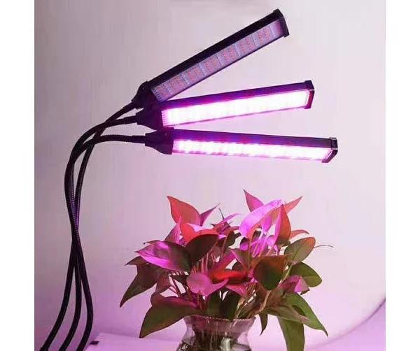 LED Square Plant Growth Fill Light Adjustment Time Promotes Growth Plant Lamp Without Power Adapter, Power: 30W