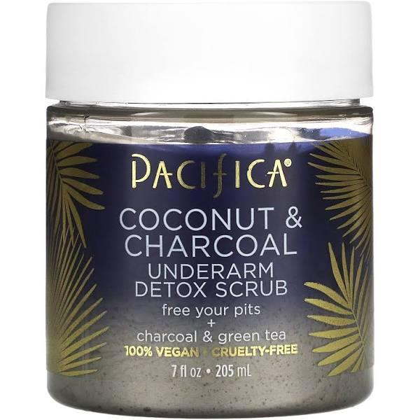 Pacifica Coconut and Charcoal Underarm Detox Scrub, 7 Ounce