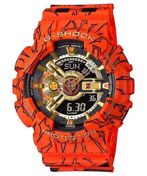 Casio G-Shock x Dragonball Z GA-110JDB-1A4