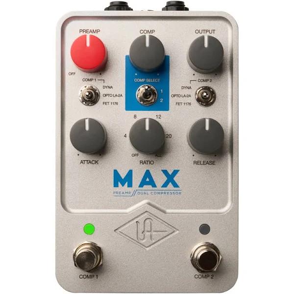 Universal Audio UAFX Max Preamp & Dual Compressor Pedal