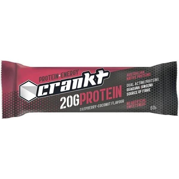 Crankt Protein + Energy Bar Raspberry & Coconut 60g